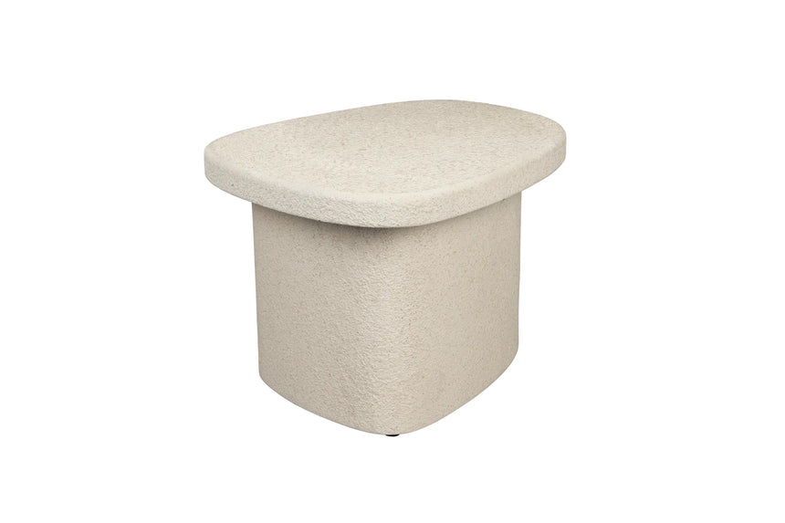 Veda Beistelltisch Niedrig Beige 56x41x35cm von Dutchbone – Produktbild 2