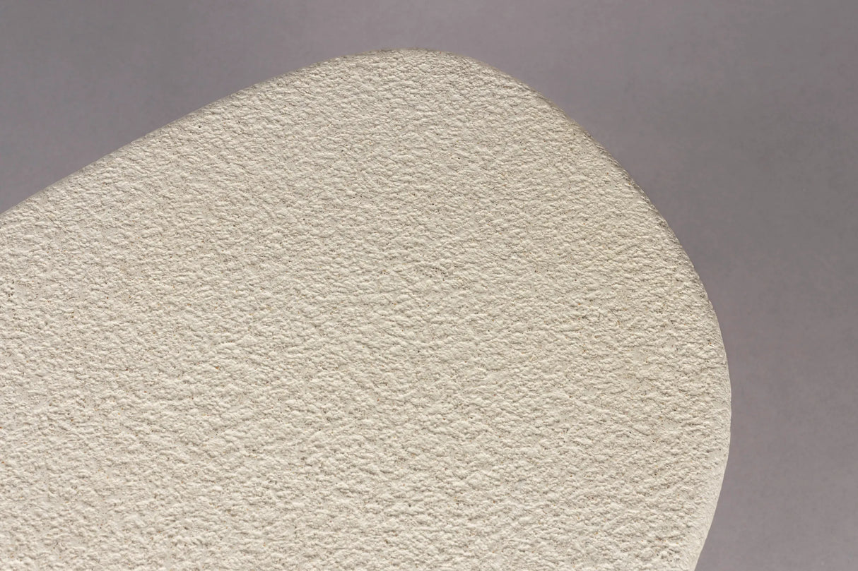 Veda Beistelltisch Niedrig Beige 56x41x35cm von Dutchbone – Produktbild 4