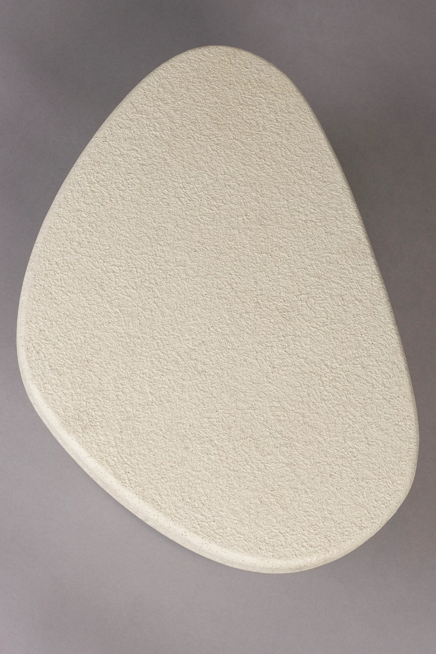 Veda Couchtisch Beige 74x49x28cm von Dutchbone – Produktbild 3