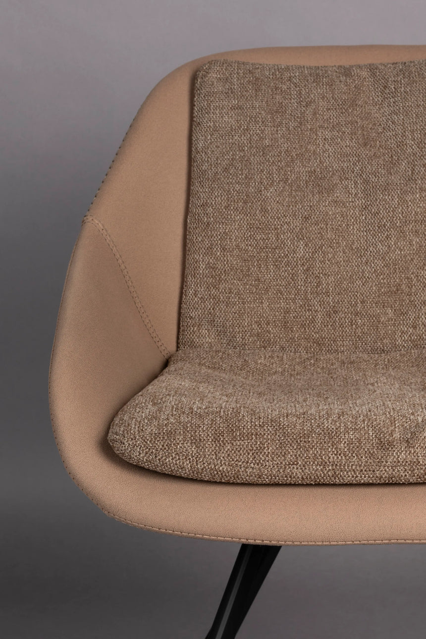 Wakefield Essstuhl Beige von Dutchbone – Produktbild 11