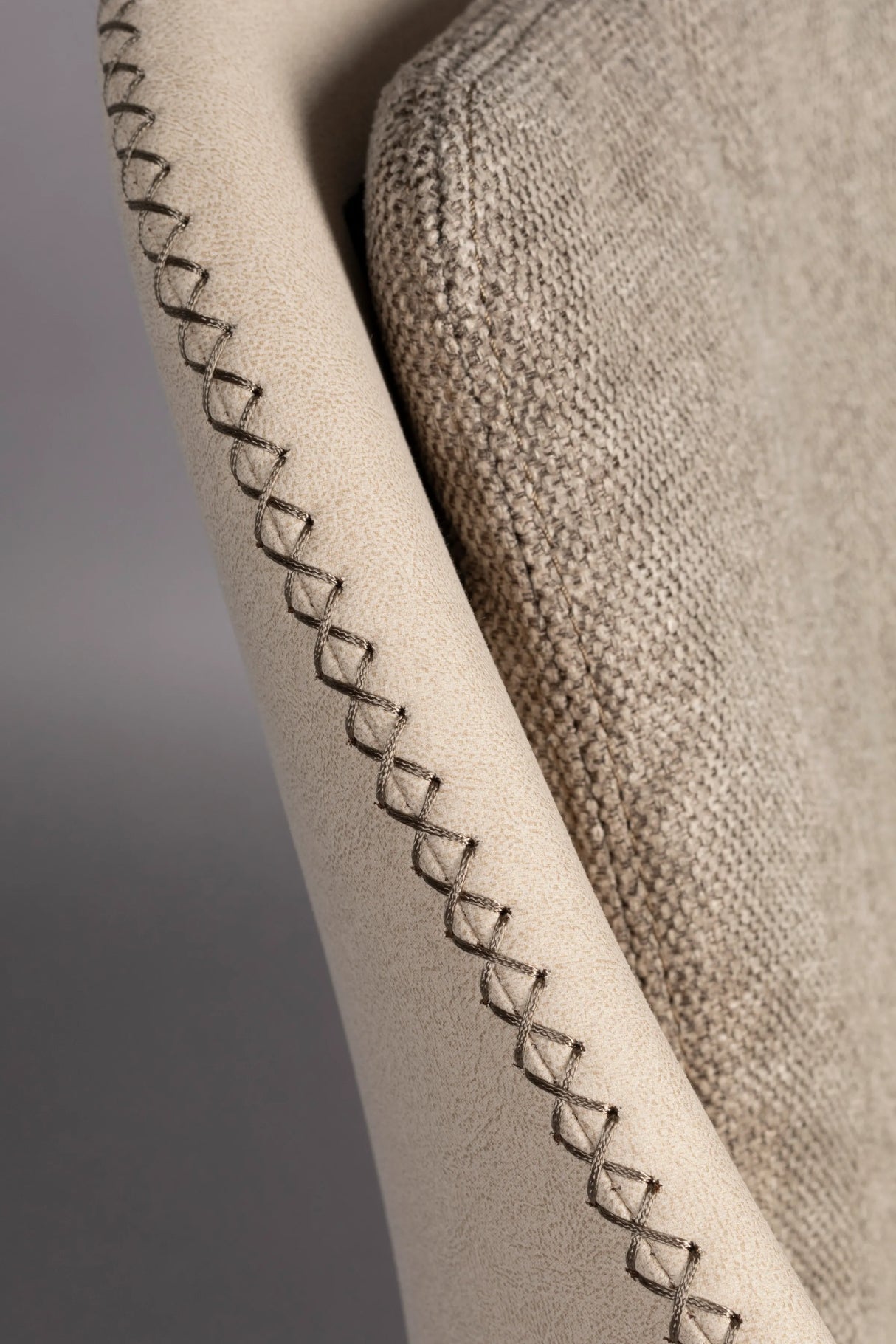 Wakefield Stuhl Elfenbein von Dutchbone – Produktbild 13