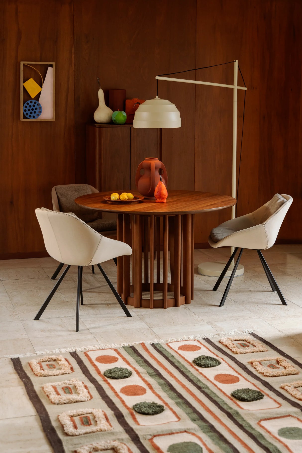 Wakefield Stuhl Elfenbein von Dutchbone – Produktbild 4