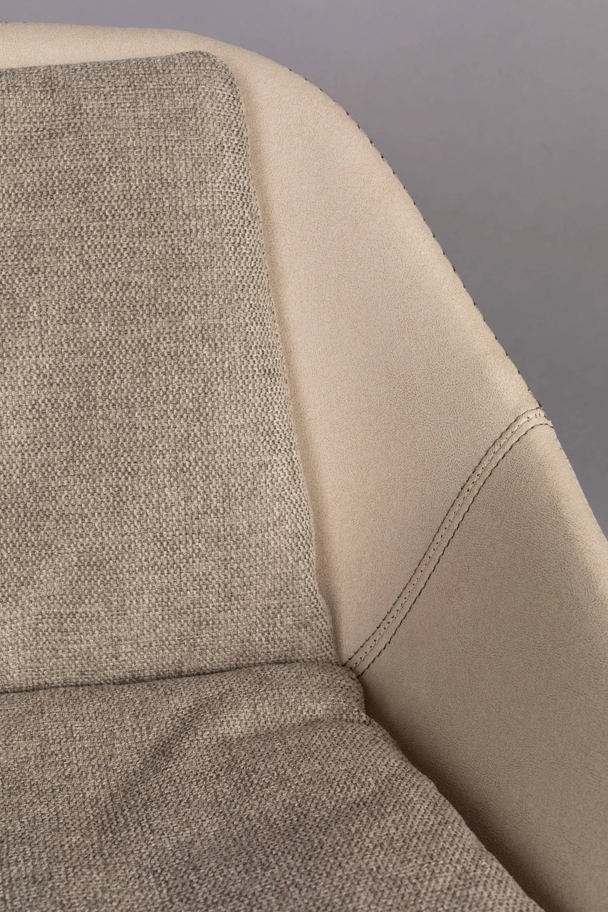 Wakefield Stuhl Elfenbein von Dutchbone – Produktbild 5