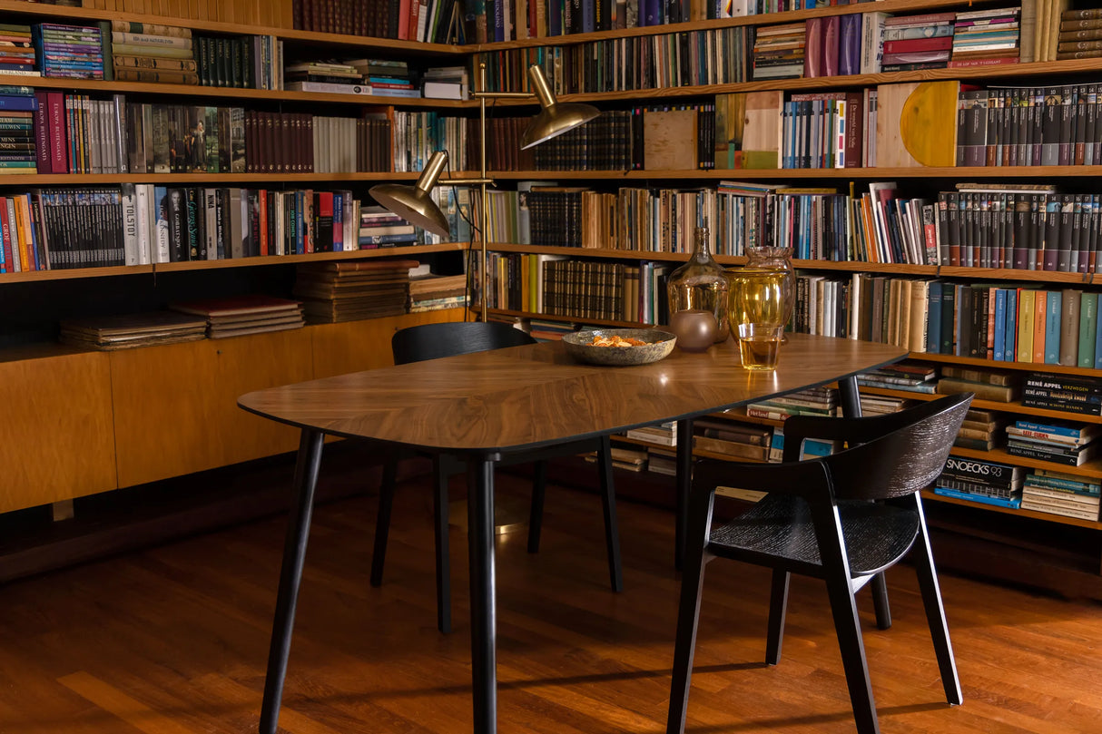 Westlake Stuhl mit Armlehne Schwarz von Dutchbone – Produktbild 11