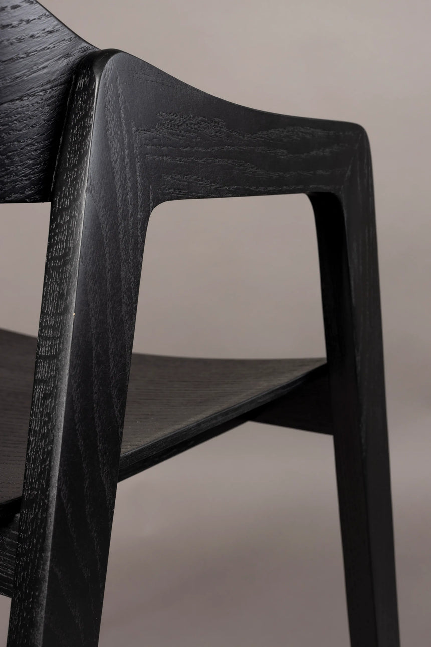 Westlake Stuhl mit Armlehne Schwarz von Dutchbone – Produktbild 8