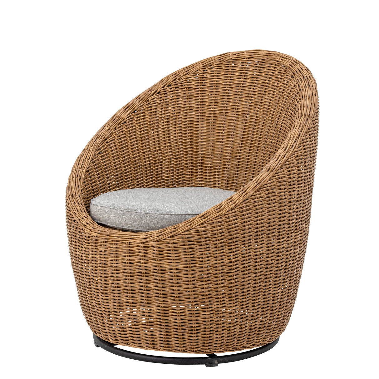 Roccas Loungesessel, Braun, Polyrattan - ZEN ZONE Furniture