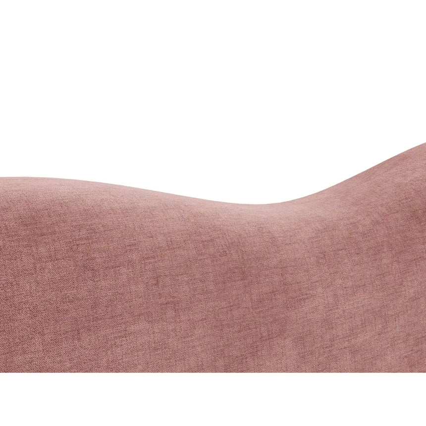 Amalfi Polsterbett mit Bettkasten und Kopfteil aus Chenille in Rosa (Golden 63), 180x200 cm von Ferrani Interiors – Bild 7