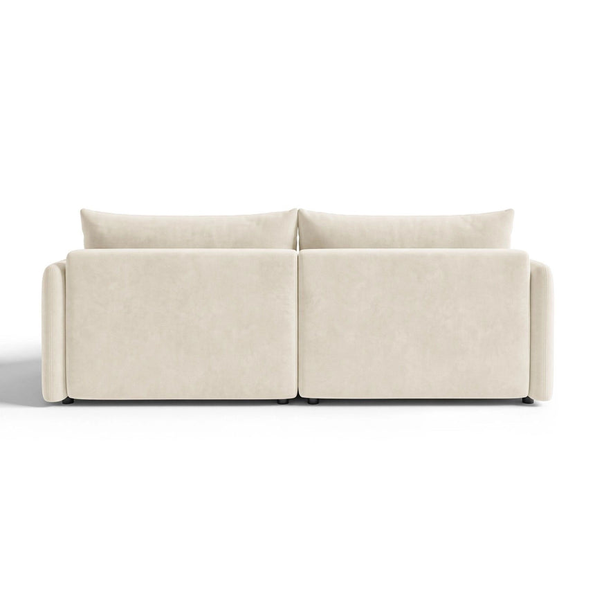 Orta 3-Sitzer Ecksofa rechts mit Schlaffunktion, ausklappbar, aus Samt, 215x151 cm von Ferrani Interiors – Bild 5