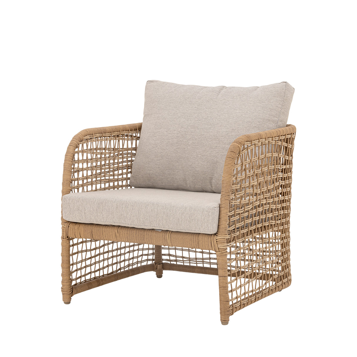 Penzano Loungesessel, Natur, Polyrattan - ZEN ZONE Furniture