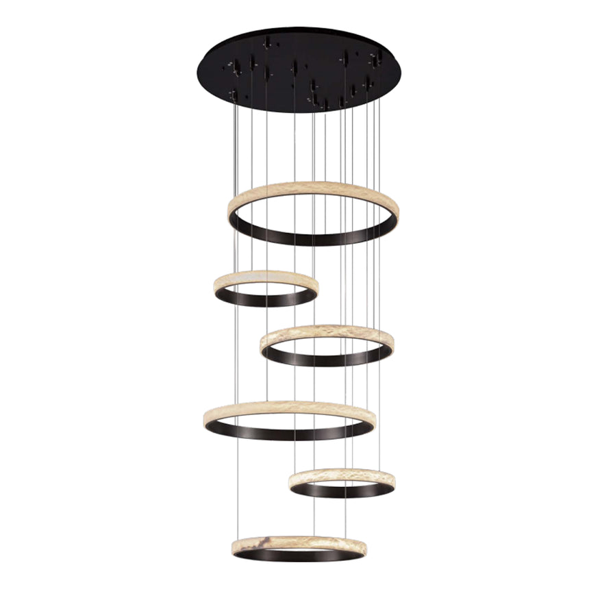GIUSEPPE Kronleuchter Ringleuchte 6er-Set - ZEN ZONE Furniture