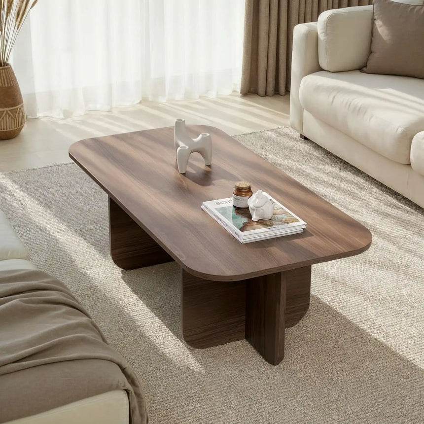 Couchtisch Akira aus melaminbeschichteten Holz, 120×60×41 cm von Hanah Home – Bild 2