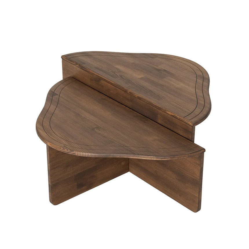Couchtisch Altopiano aus massivem Kiefernholz, 90×45×40 cm von Hanah Home – Bild 5