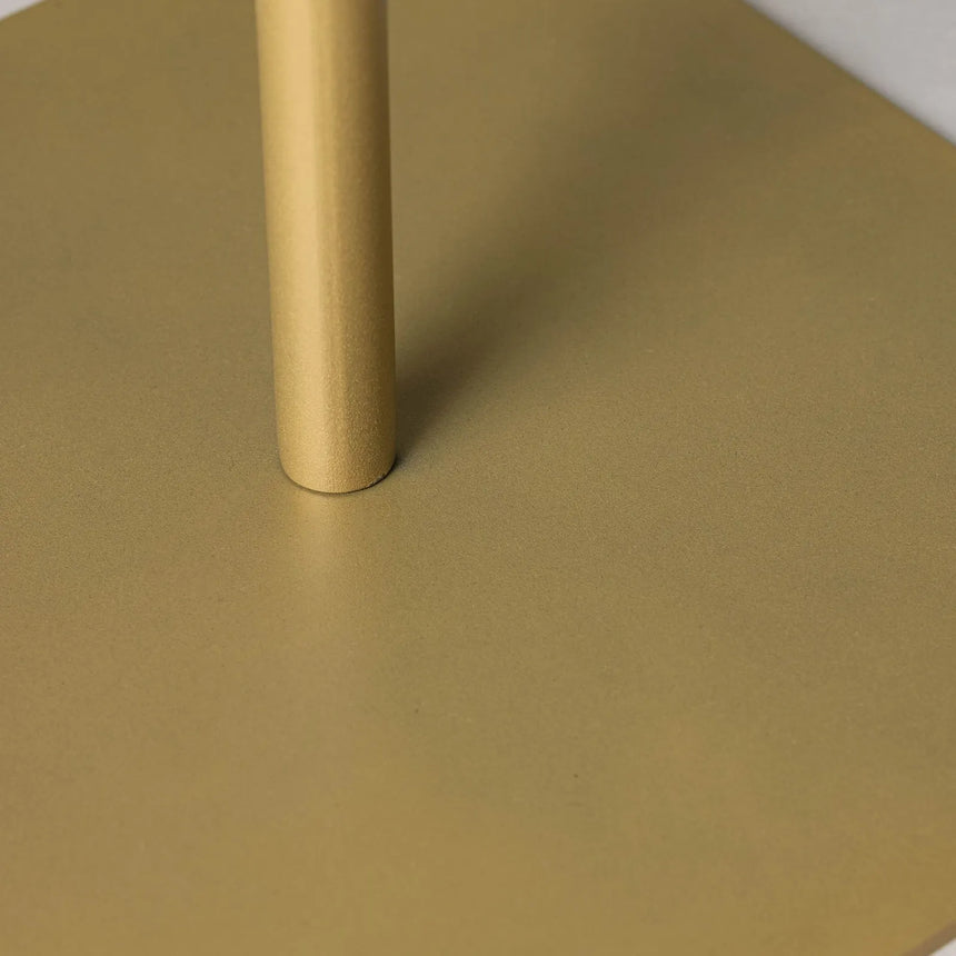 Couchtisch Elegante 2 aus gehärtetem Glas und melaminbeschichteten Holz in Gold und Grün, 45×40×40 cm von Hanah Home – Bild 6