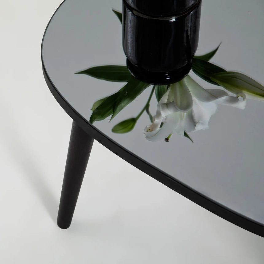 Couchtisch Gusto aus melaminbeschichteten Holz und gehärtetem Glas, 75×55×38 cm von Hanah Home – Bild 5