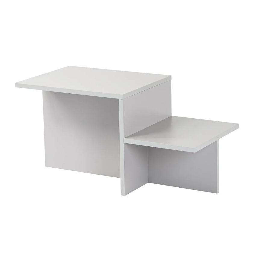 Couchtisch Harmony aus melaminbeschichteten Holz, 80×40×40 cm - ZEN ZONE Furniture
