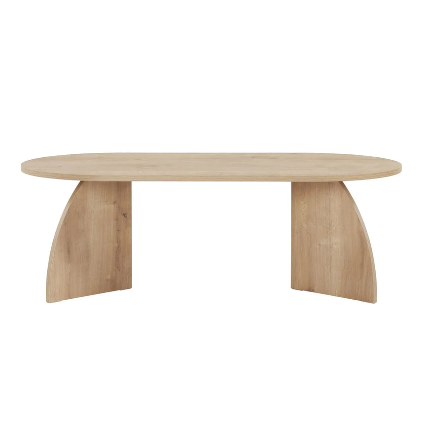 Couchtisch Melina aus melaminbeschichteten Holz, 120×60×40 cm - ZEN ZONE Furniture