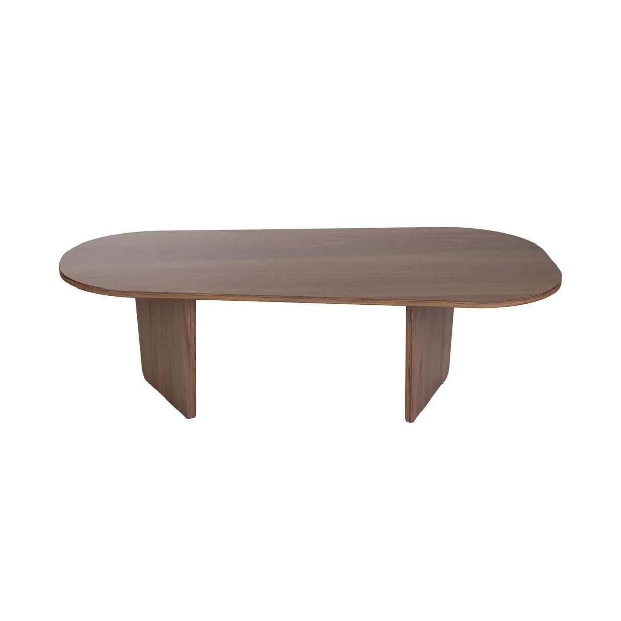 Couchtisch Ovalis aus Holz, 130×65×40 cm - ZEN ZONE Furniture