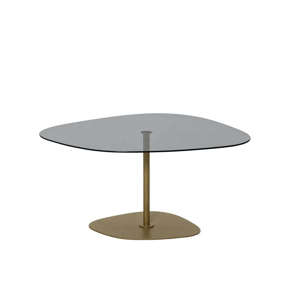 Couchtisch Soho aus gehärtetem Glas und Metall, 85×67×40 cm von Hanah Home – Bild 8