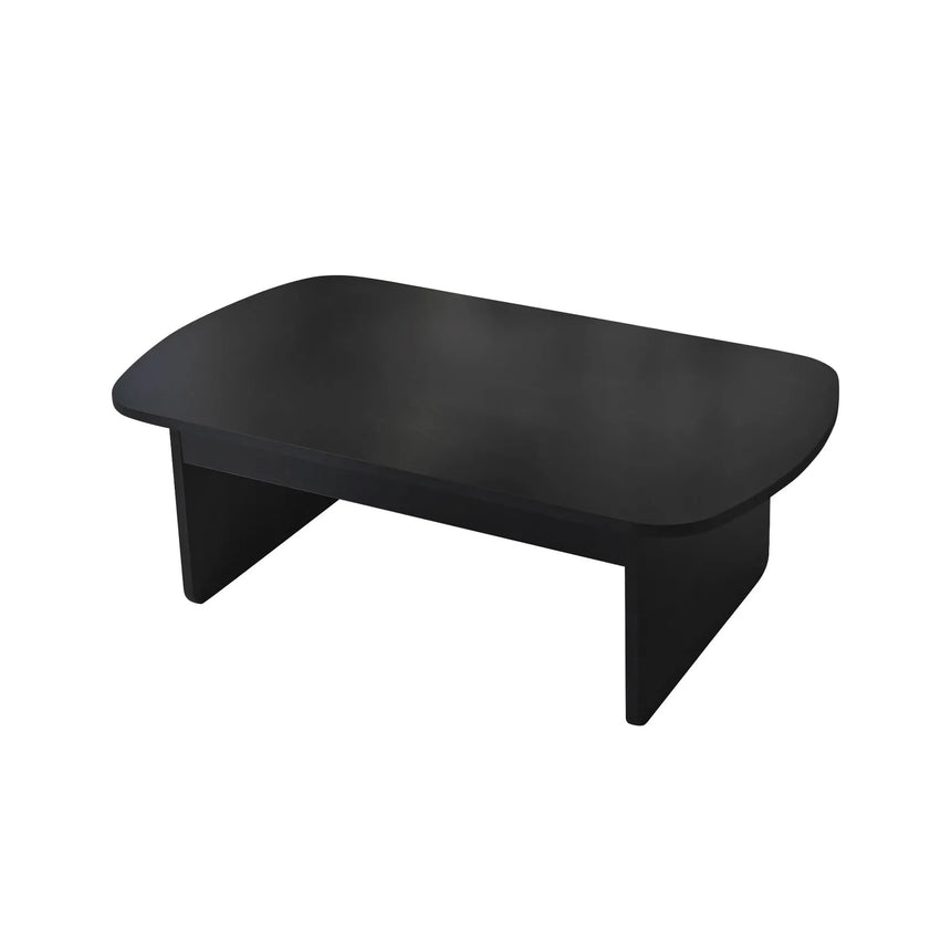 Couchtisch Theseus aus melaminbeschichteten Holz in Schwarz, 105×60×35 cm von Hanah Home – Bild 8