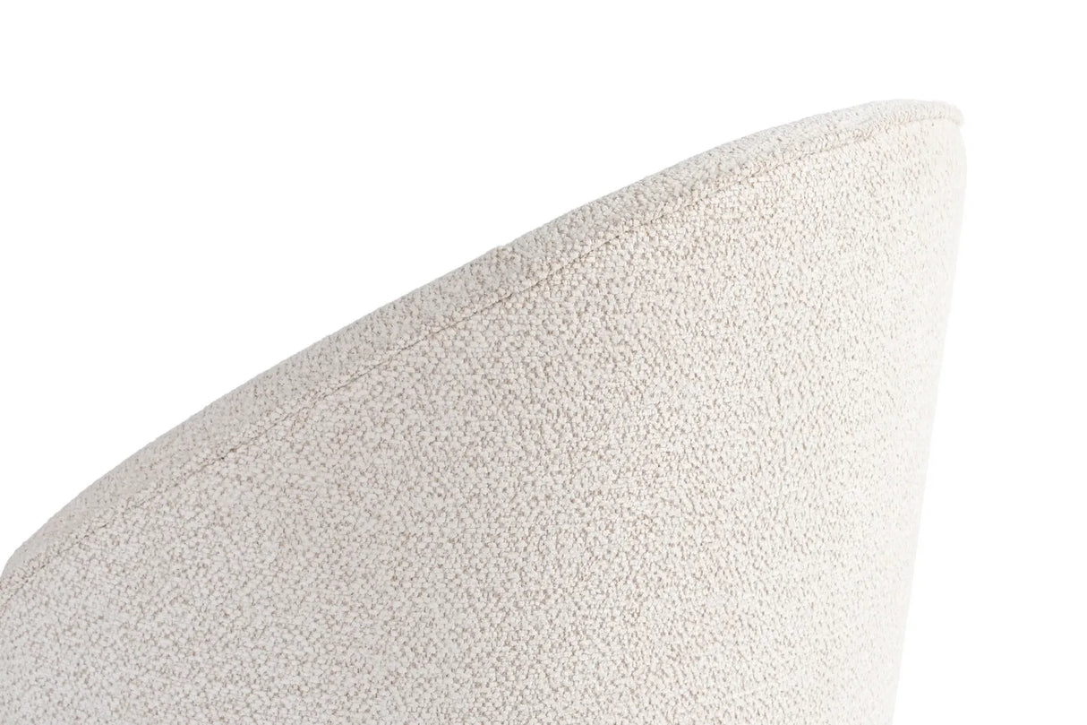 Essstuhl Bentley aus Buchenholz und Baumwolle in Weiß und Schwarz, 2er-Pack von Hanah Home – Bild 5