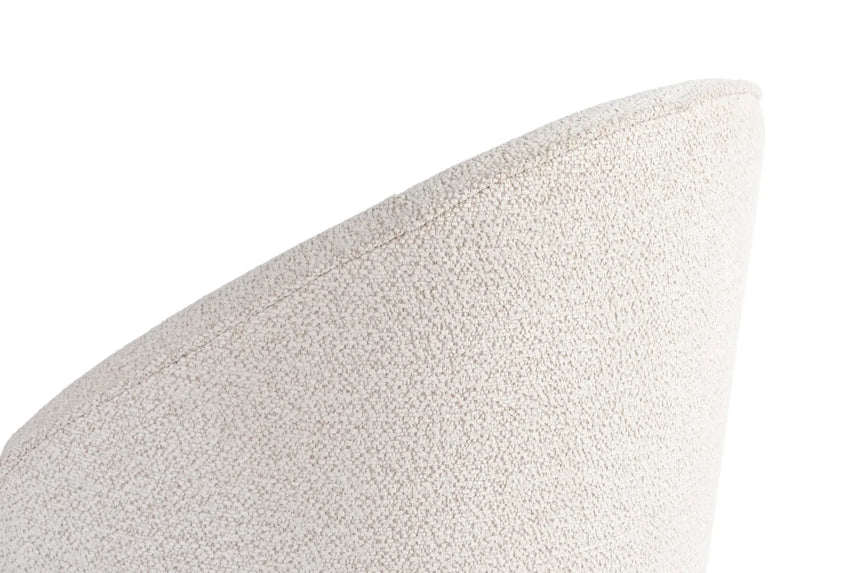 Essstuhl Bentley aus Buchenholz und Baumwolle in Weiß und Schwarz, 2er-Pack von Hanah Home – Bild 5