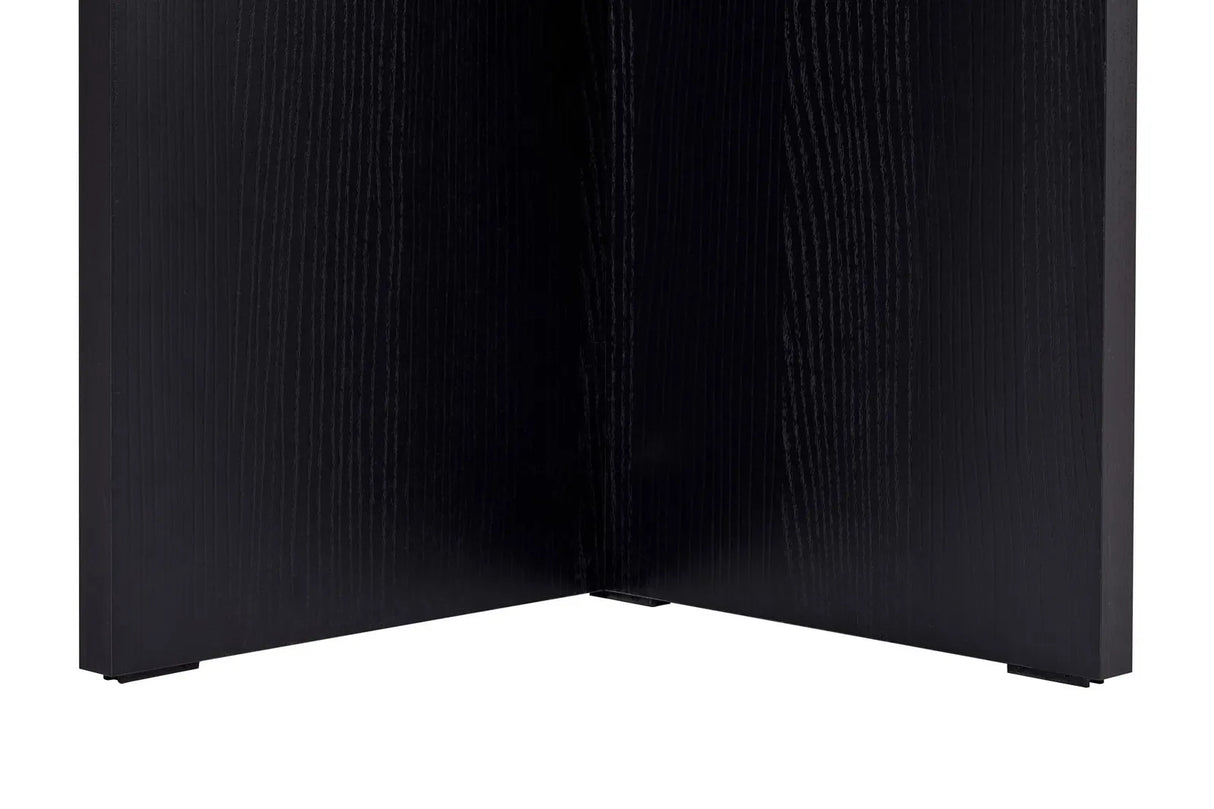 Esstisch Linza aus melaminbeschichteten Holz in Holzschwarz, 180×90×75 cm von Hanah Home – Bild 8