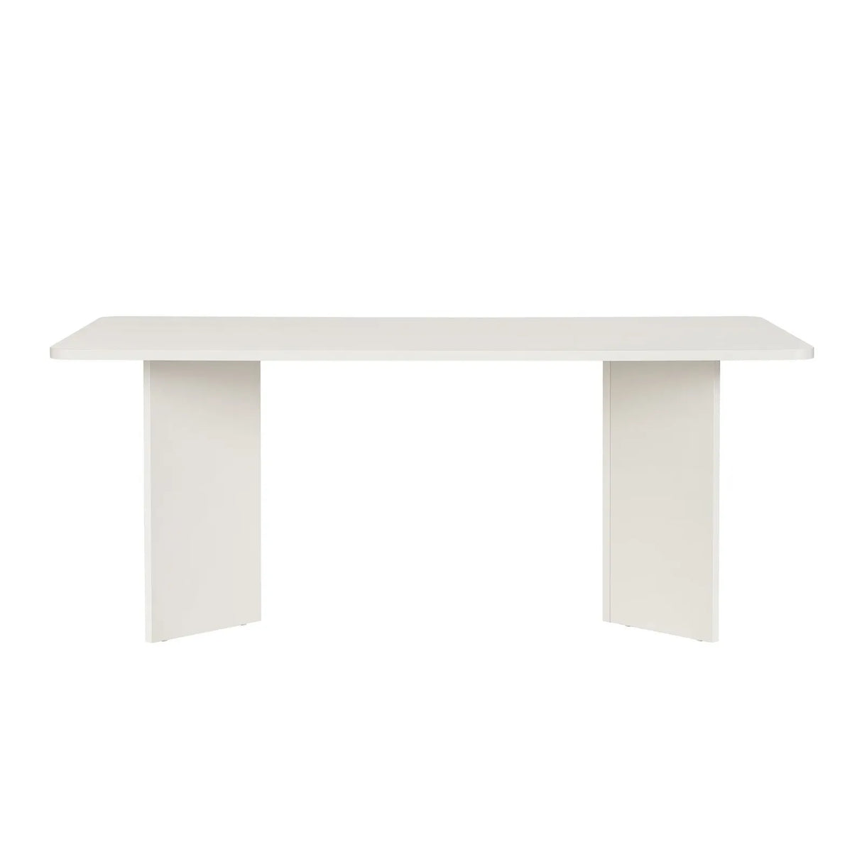 Esstisch Linza aus melaminbeschichteten Holz in Holzweiß, 180×90×75 cm von Hanah Home – Bild 5