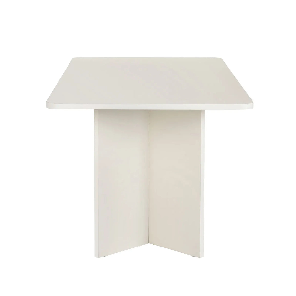 Esstisch Linza aus melaminbeschichteten Holz in Holzweiß, 180×90×75 cm von Hanah Home – Bild 6