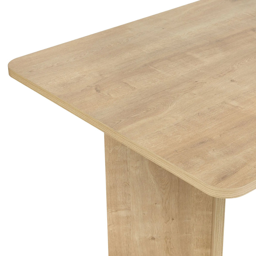 Esstisch Linza aus melaminbeschichteten Holz in Honig-Eiche, 180×90×75 cm von Hanah Home – Bild 7