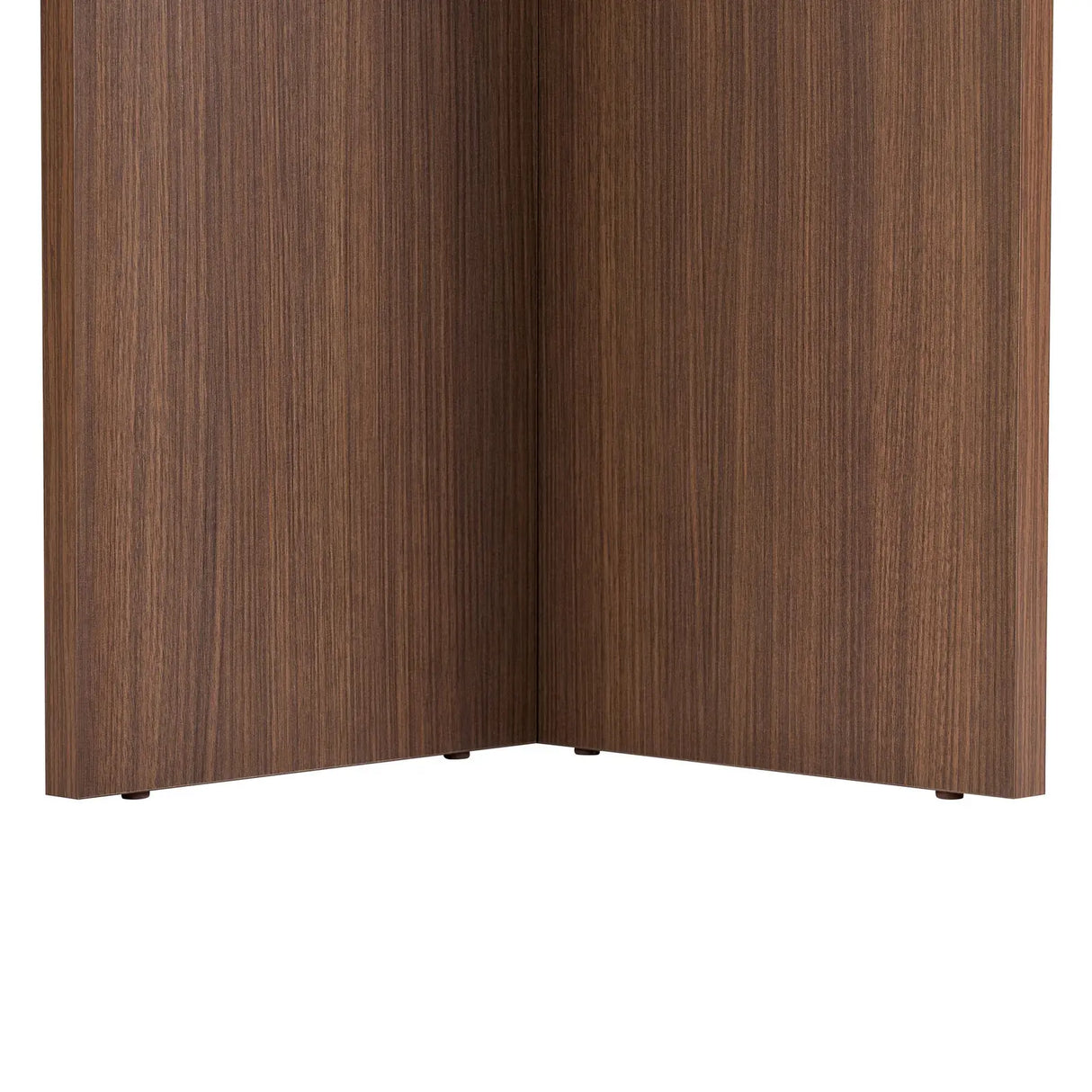 Esstisch Linza aus melaminbeschichteten Holz in Walnuss, 180×90×75 cm von Hanah Home – Bild 8