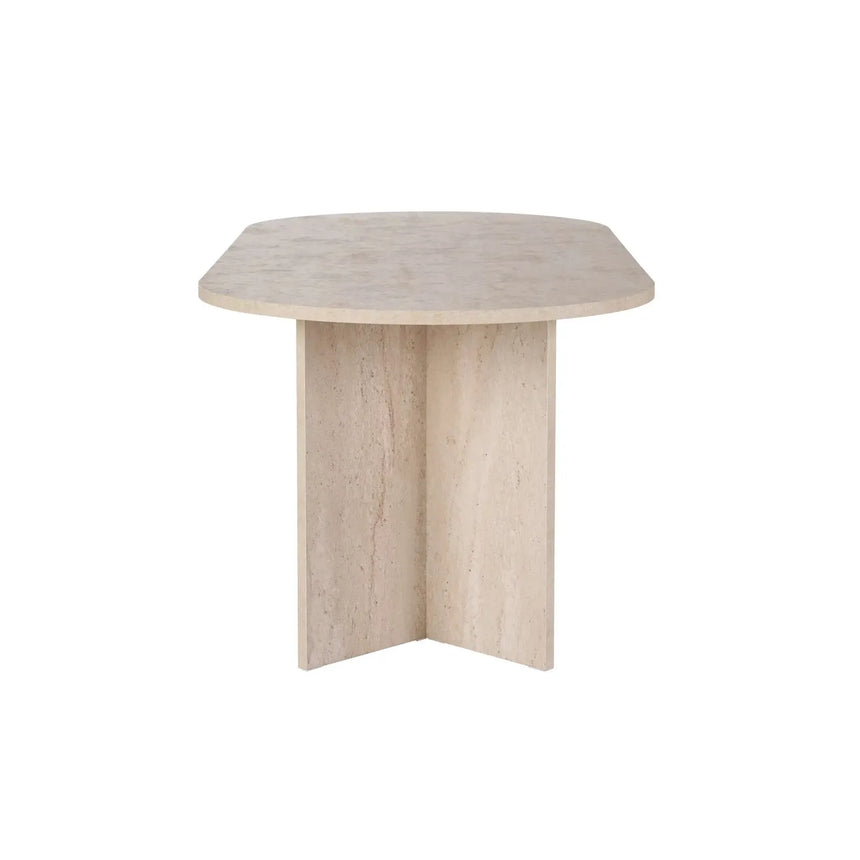 Esstisch Sabella aus Holz, 200×90×75 cm - ZEN ZONE Furniture