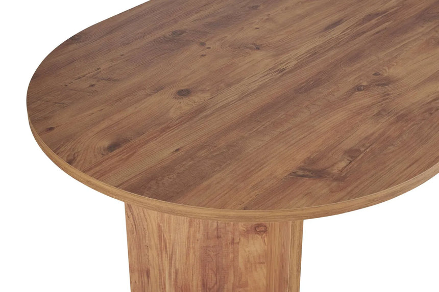 Esstisch Sabella aus melaminbeschichteter Spanplatte in Atlantische Kiefer, 200×90×75 cm von Hanah Home – Bild 7