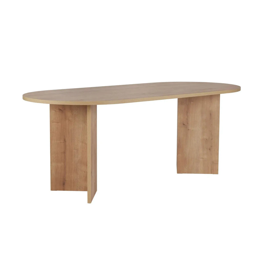 Esstisch Sabella aus Holz, 200×90×75 cm - ZEN ZONE Furniture