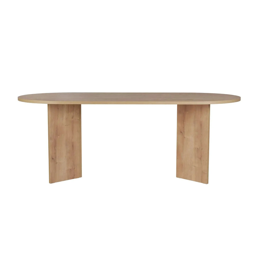 Esstisch Sabella aus Holz, 200×90×75 cm - ZEN ZONE Furniture