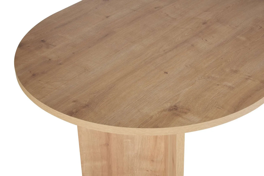 Esstisch Sabella aus melaminbeschichteter Spanplatte in Saphir-Eiche, 200×90×75 cm von Hanah Home – Bild 7