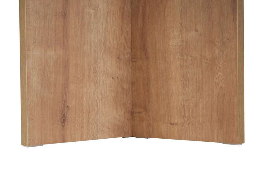 Esstisch Sabella aus melaminbeschichteter Spanplatte in Saphir-Eiche, 200×90×75 cm von Hanah Home – Bild 9