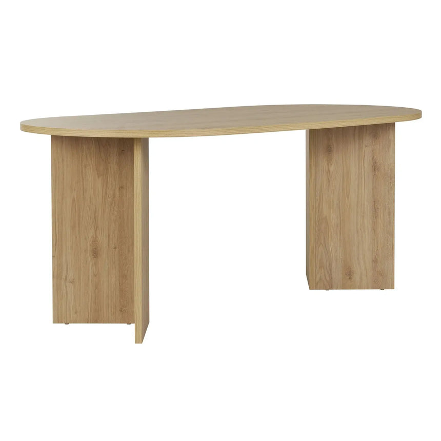 Esstisch Sablin aus melaminbeschichteten Holz, 180×90×75 cm - ZEN ZONE Furniture