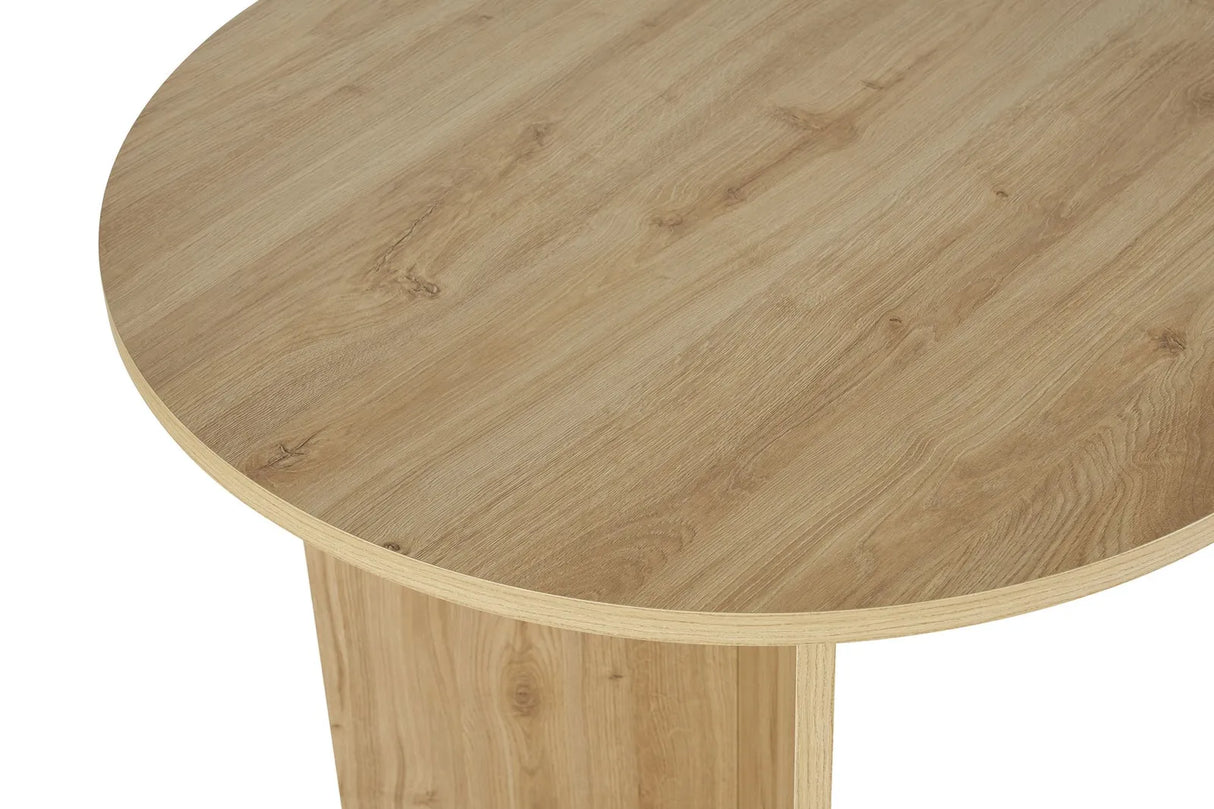 Esstisch Sablin aus melaminbeschichteten Holz in Cadiz Eiche, 180×90×75 cm von Hanah Home – Bild 7