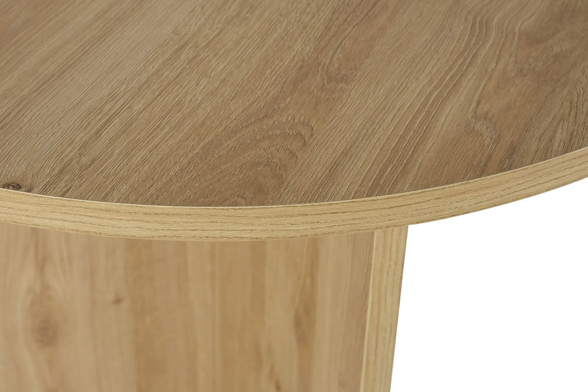 Esstisch Sablin aus melaminbeschichteten Holz in Cadiz Eiche, 180×90×75 cm von Hanah Home – Bild 8