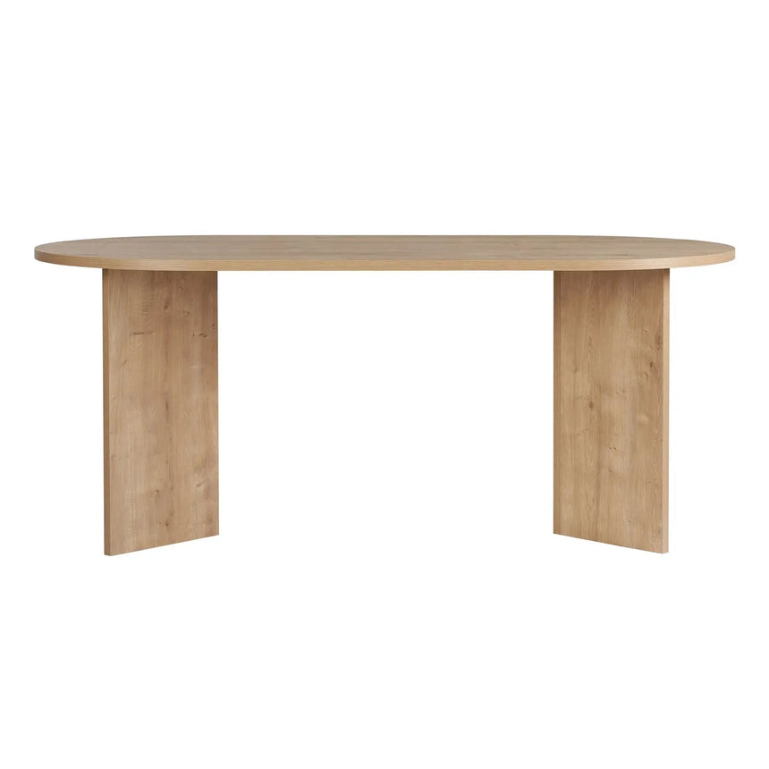Esstisch Sablin aus melaminbeschichteten Holz, 180×90×75 cm - ZEN ZONE Furniture