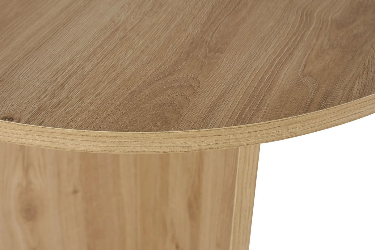 Esstisch Sablin aus melaminbeschichteten Holz in Saphir-Eiche, 180×90×75 cm von Hanah Home – Bild 8