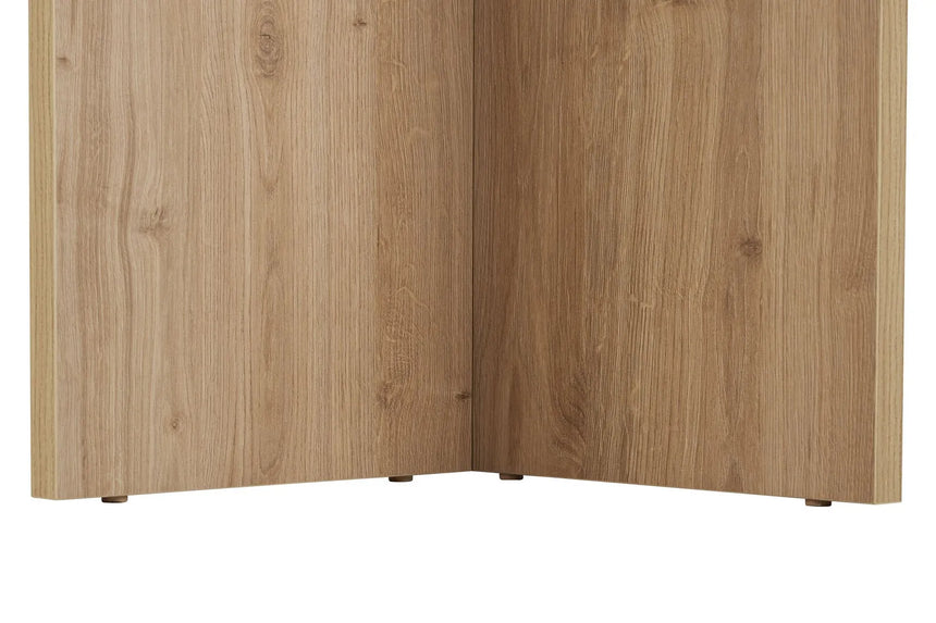 Esstisch Sablin aus melaminbeschichteten Holz in Saphir-Eiche, 180×90×75 cm von Hanah Home – Bild 9