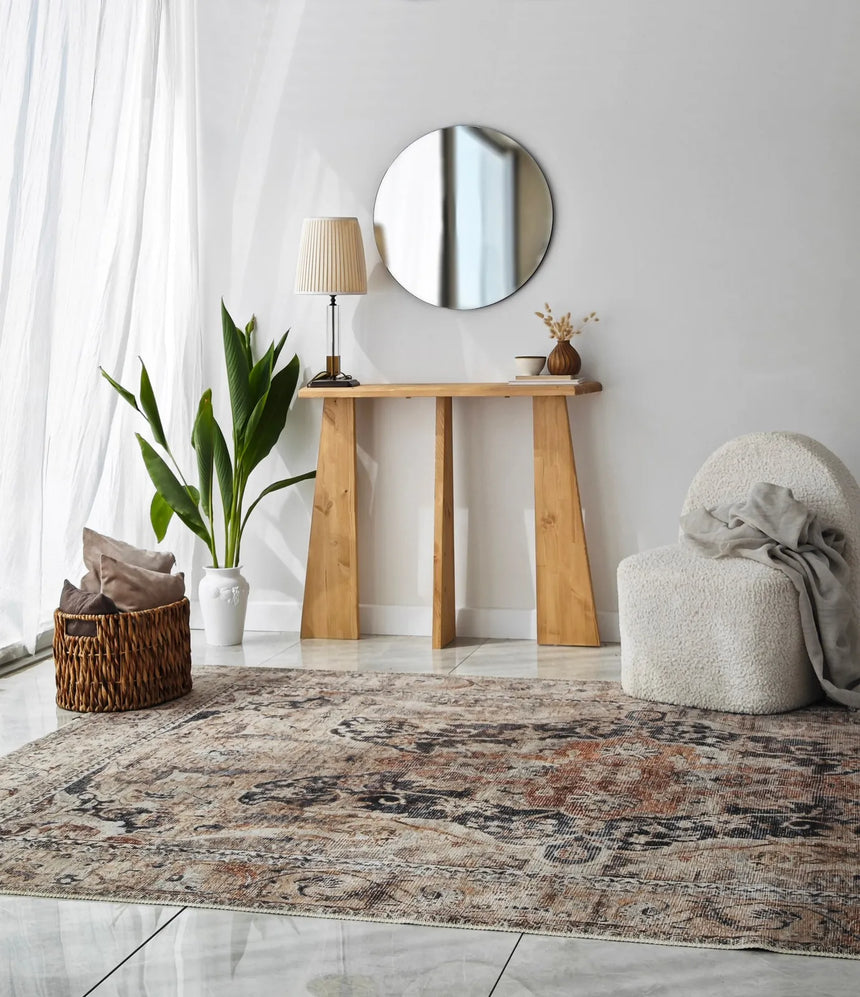 Kommode Cleopatra aus Massivholz in Eiche, 100×28×83 cm von Hanah Home – Bild 3