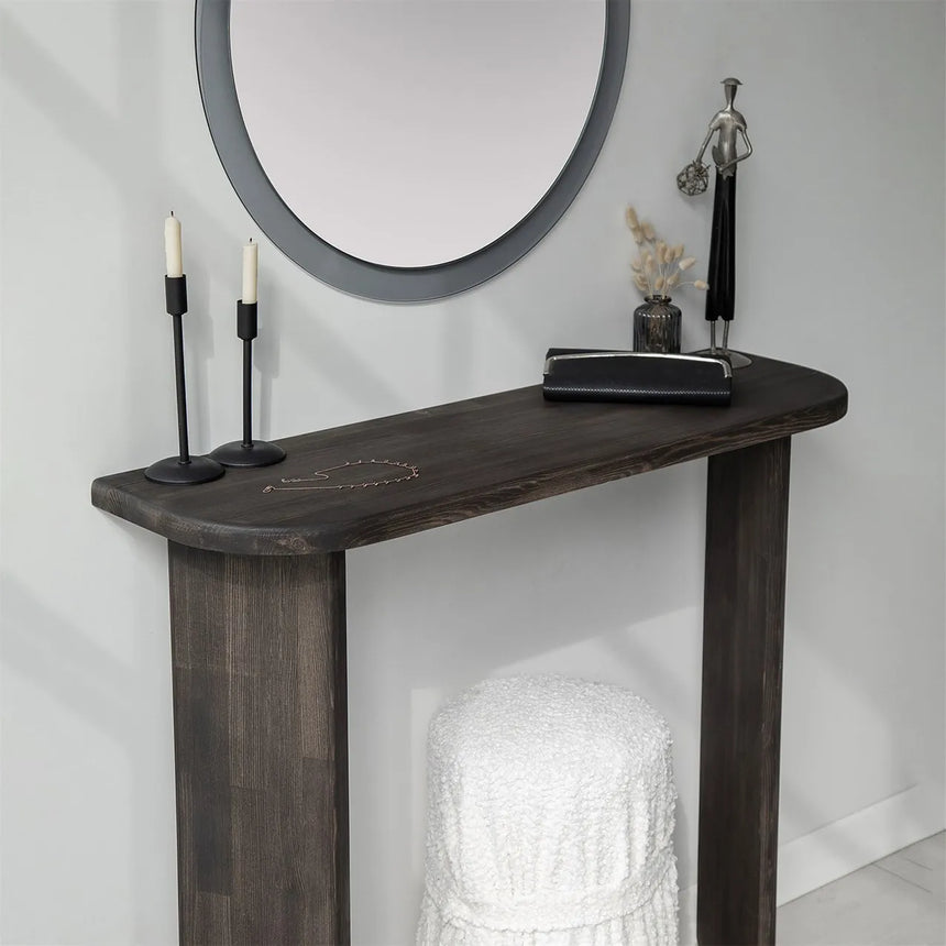 Kommode Ikigai aus Massivholz, 100×30×90 cm von Hanah Home – Bild 3