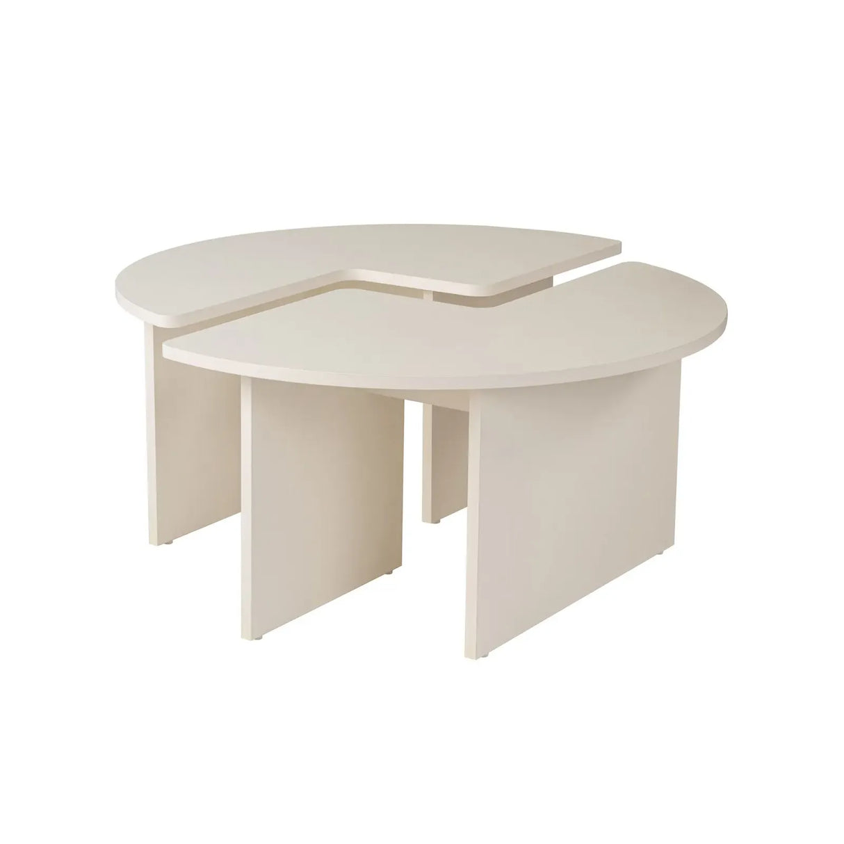 Runder Couchtisch Moira aus Holz 90Ø - ZEN ZONE Furniture