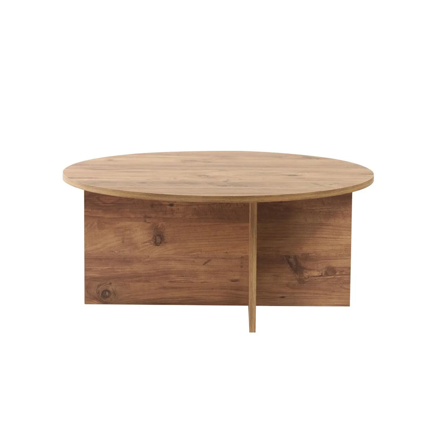 Runder Couchtisch Soleil aus Holz 90Ø - ZEN ZONE Furniture