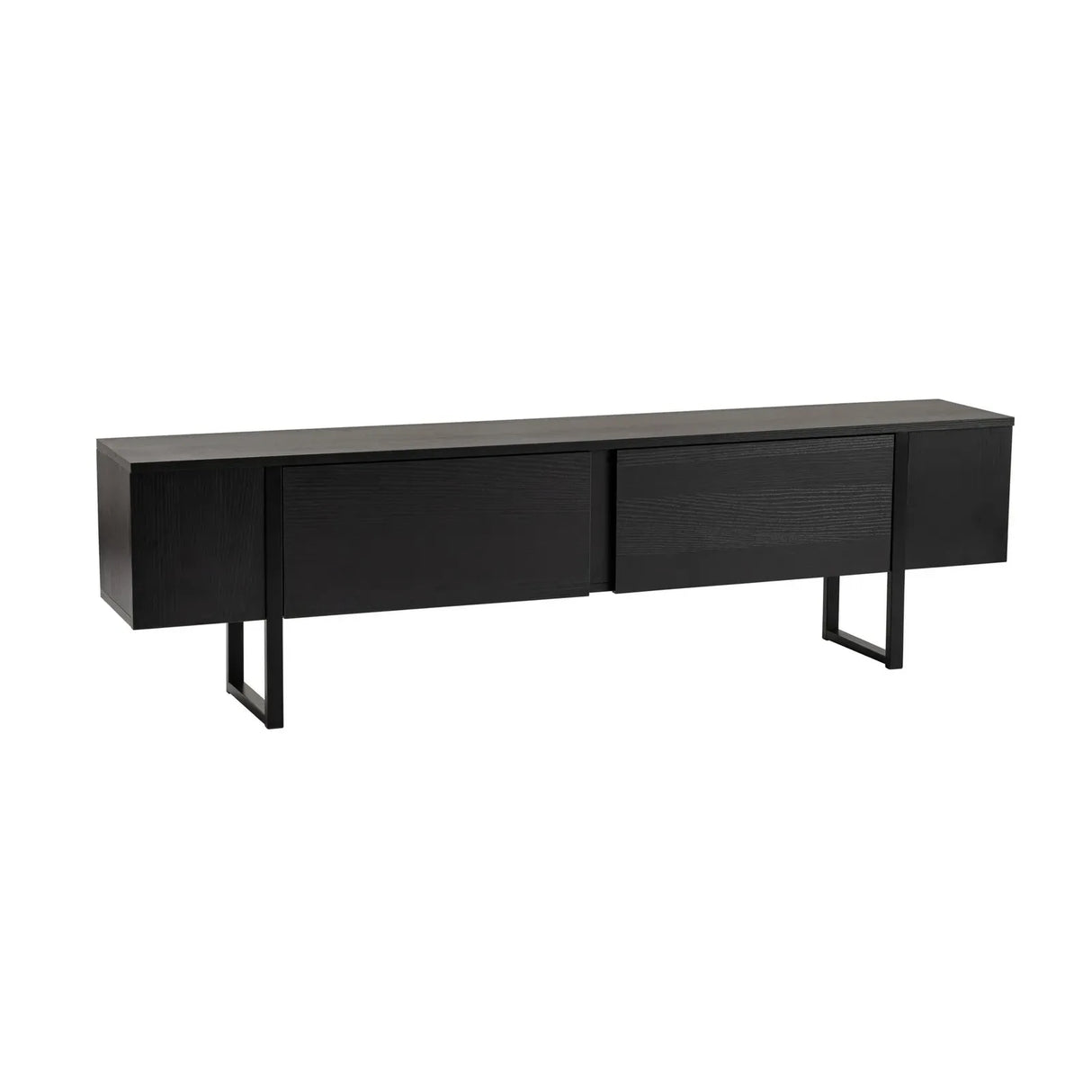 TV cabinet Serenity made of melamine-coated wood, 180×29.5×50 cm
