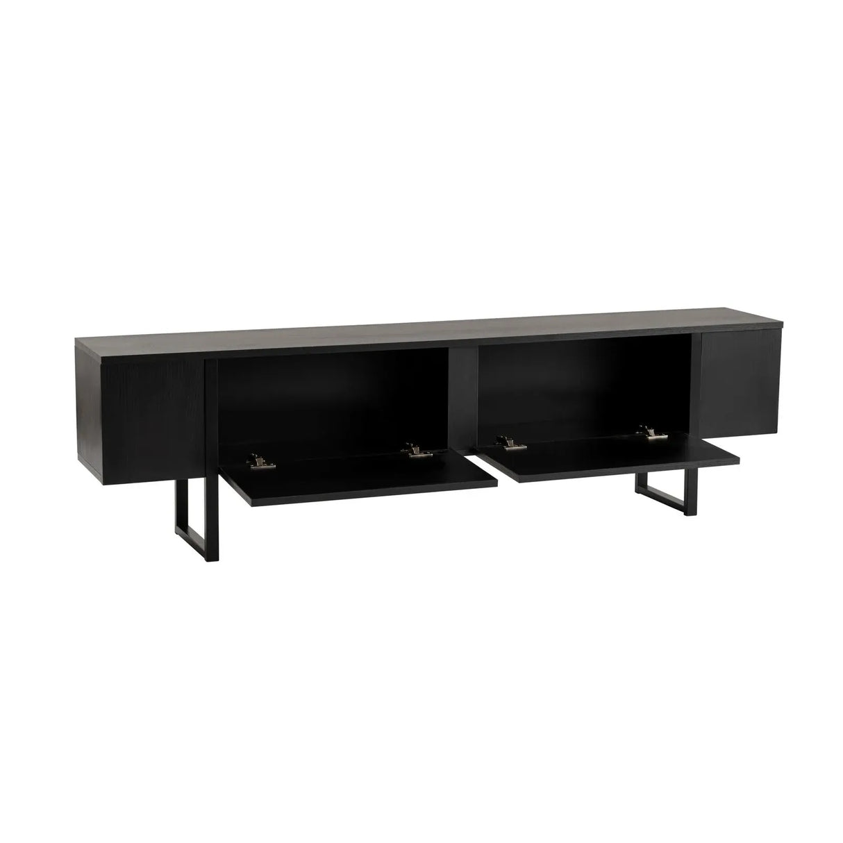 TV cabinet Serenity made of melamine-coated wood, 180×29.5×50 cm