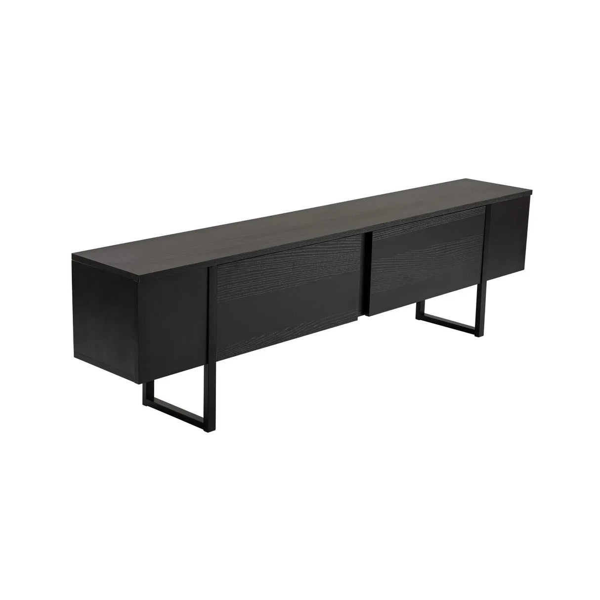 TV cabinet Serenity made of melamine-coated wood, 180×29.5×50 cm