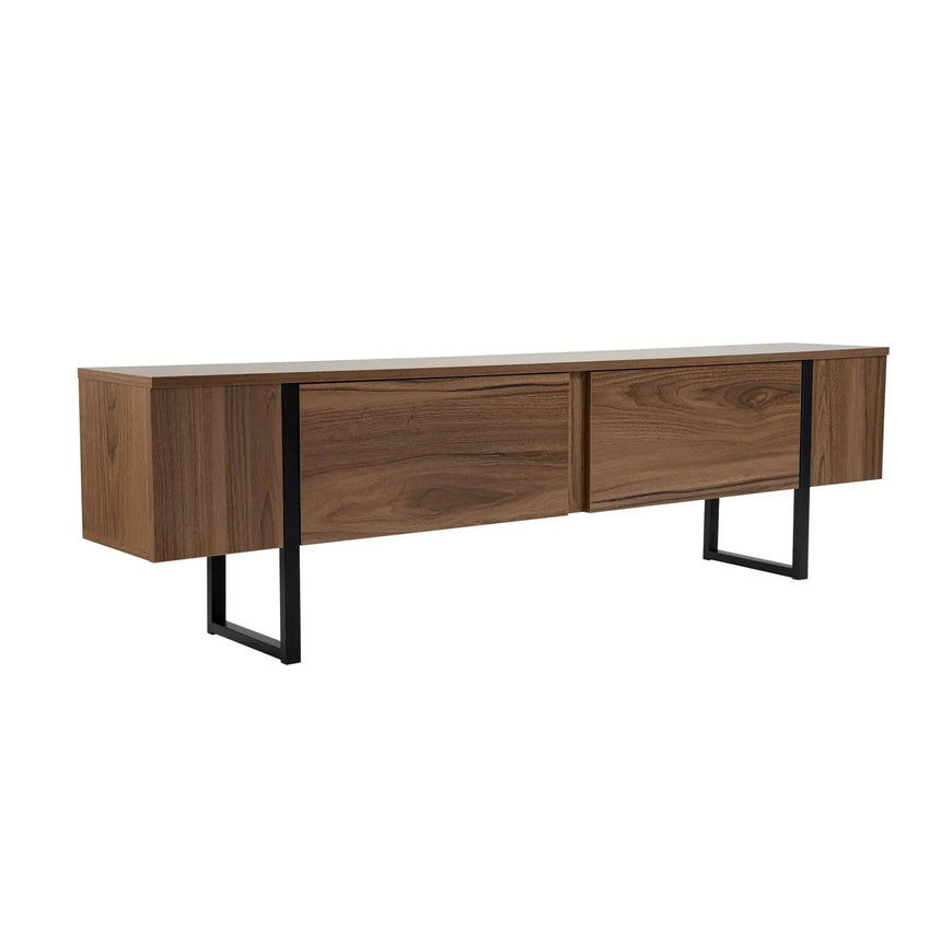 TV-Schrank Serenity aus melaminbeschichteten Holz, 180×29,5×50 cm - ZEN ZONE Furniture